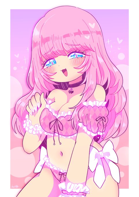 コミッション1件納品しました!
ピンクピンク! 