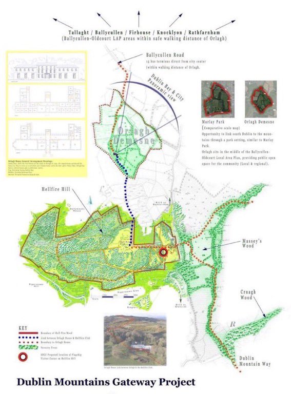 glendoherpark's tweet photo. @rougles1987 @SavetheHellfire @KnocklyonNet @coilltenews @sdublincoco @WildWoodstown @HellfireMassy @SaveKnocklyonPk @KnocklyonNet has always espoused the concept of proper planning &amp; sustainable dev &amp; it was KN that first proposed that #Orlagh be bought by @sdublincoco @ a fraction of the cost of the €22m white 🐘 #lostopportunity ( SDCC’s own @PaulKeoghArch advised purchase ) - See why ⬇️ https://t.co/IWzlefi89Y