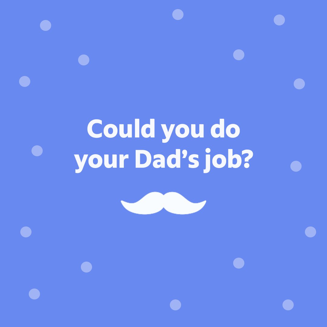 IndeedUK's tweet image. We defo couldn’t! We’d be lost in a field somewhere if it weren’t for our dads 😜 See below for more #WorkingDads #BetterWorkForAll #FathersDay