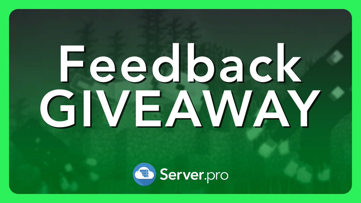 Feedback Giveaway | 3 x $10 Credits

Go enter the giveaway! 🙌

youtu.be/fOobd_i4aGE