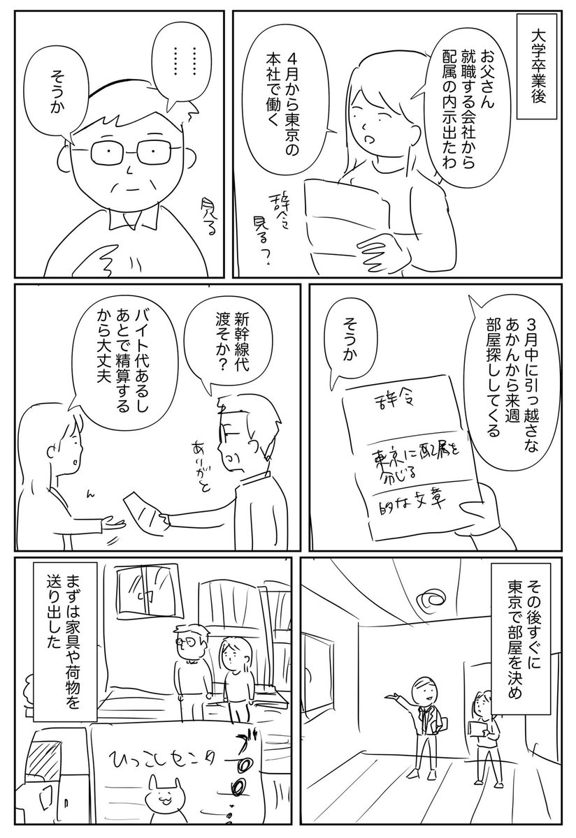 秋葉原で言えなかったこと(1/2)
#父の日

ラフです 