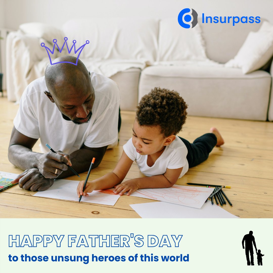 insurpass's tweet photo. Happy Father's Day to those unsung heroes of this world. We celebrate you today and always. #fathersdays #insurpass #insurtech #insurance https://t.co/DBdPIaiWab