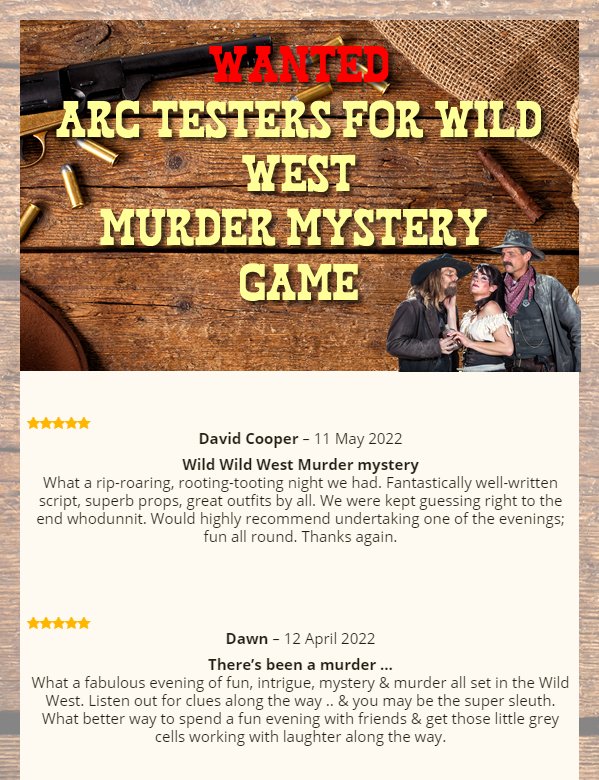 murder mystery guessing game