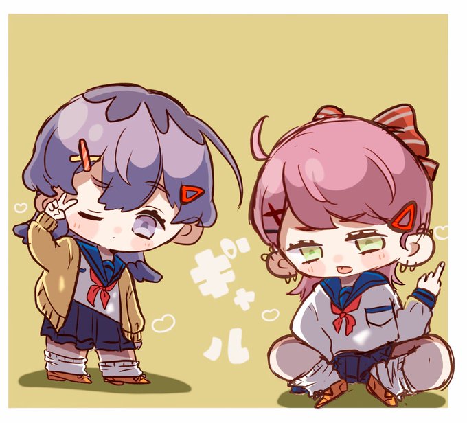 ギャル組のtwitterイラスト検索結果