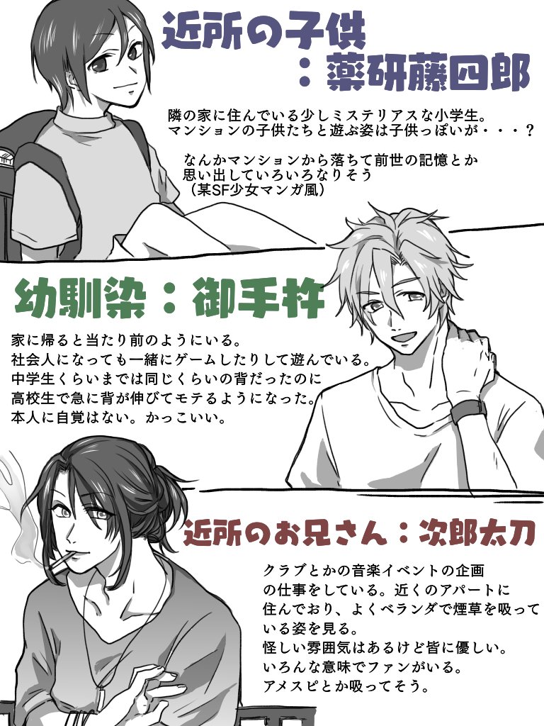 #夢フォロワーさんのフォロワーさんと繋がりたい
なんか色々描いたりつぶやいたりしてます
刀、tkrv、twst他。好き作品あれば是非😌 