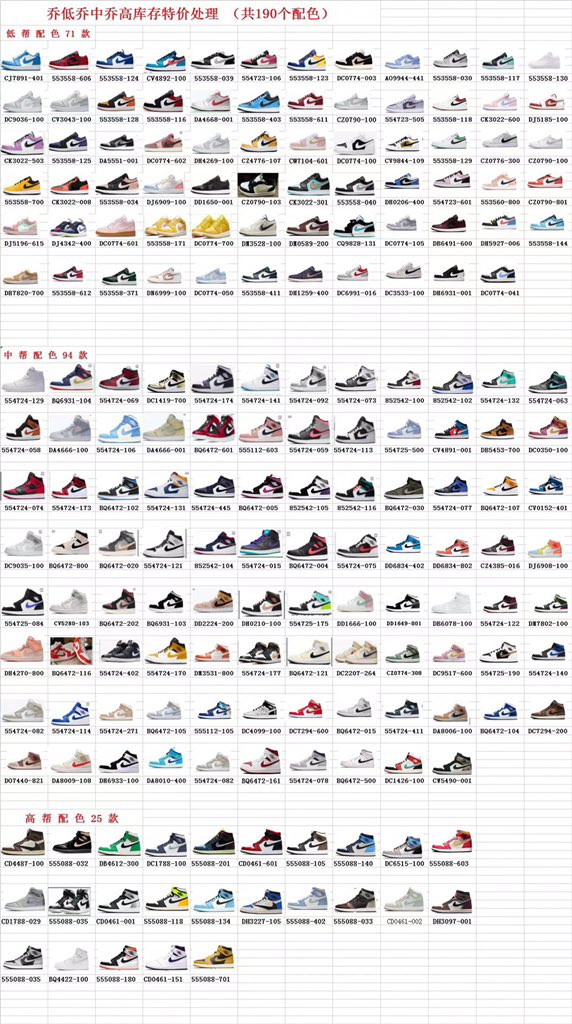 snbl456's tweet photo. 近两百个色AJ1低中高福利特价
低帮💰200支持放店
中帮💰240支持放店
高帮💰280支持放店 https://t.co/RbE0OcwTNa