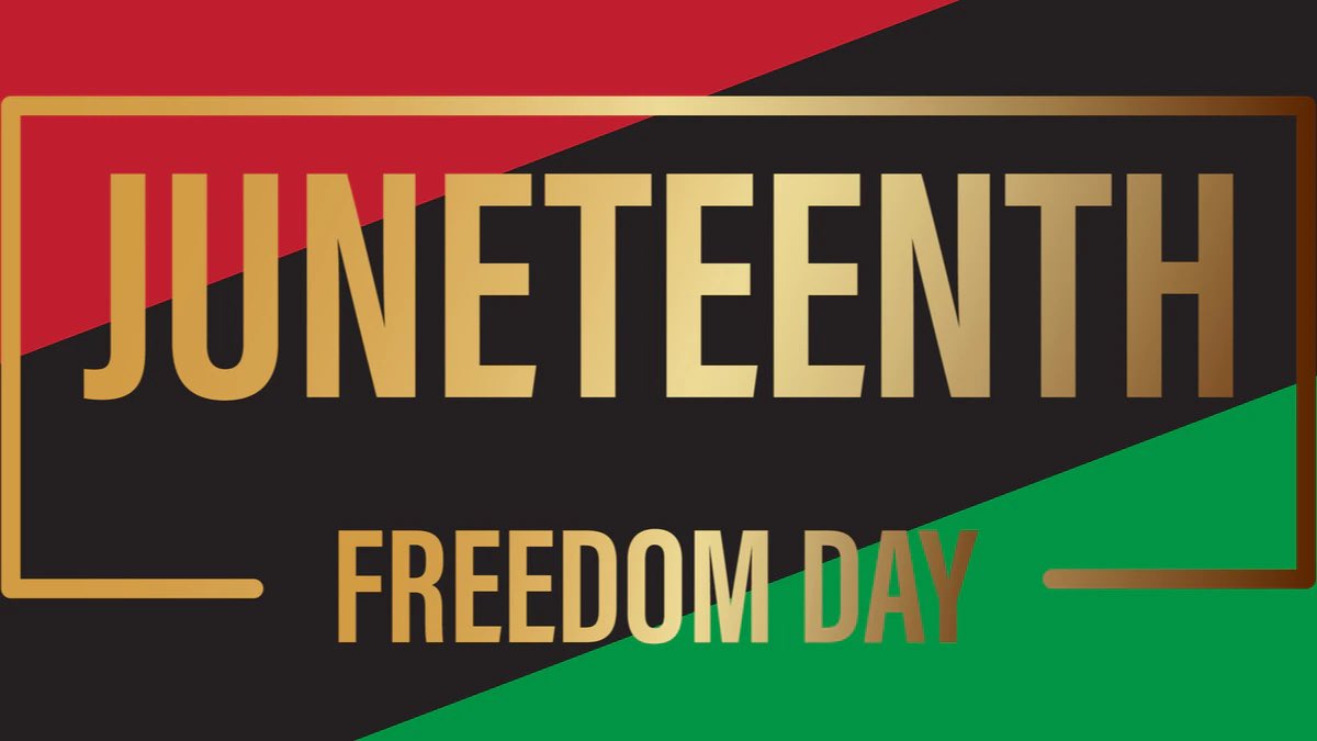 Today, we honor and celebrate Juneteenth! On this day in 1865, General Granger arrived in Galveston and issued General Order No. 3, which read, "The people of Texas are informed that, in accordance with a Proclamation from the Executive of the United States, all slaves are free.”