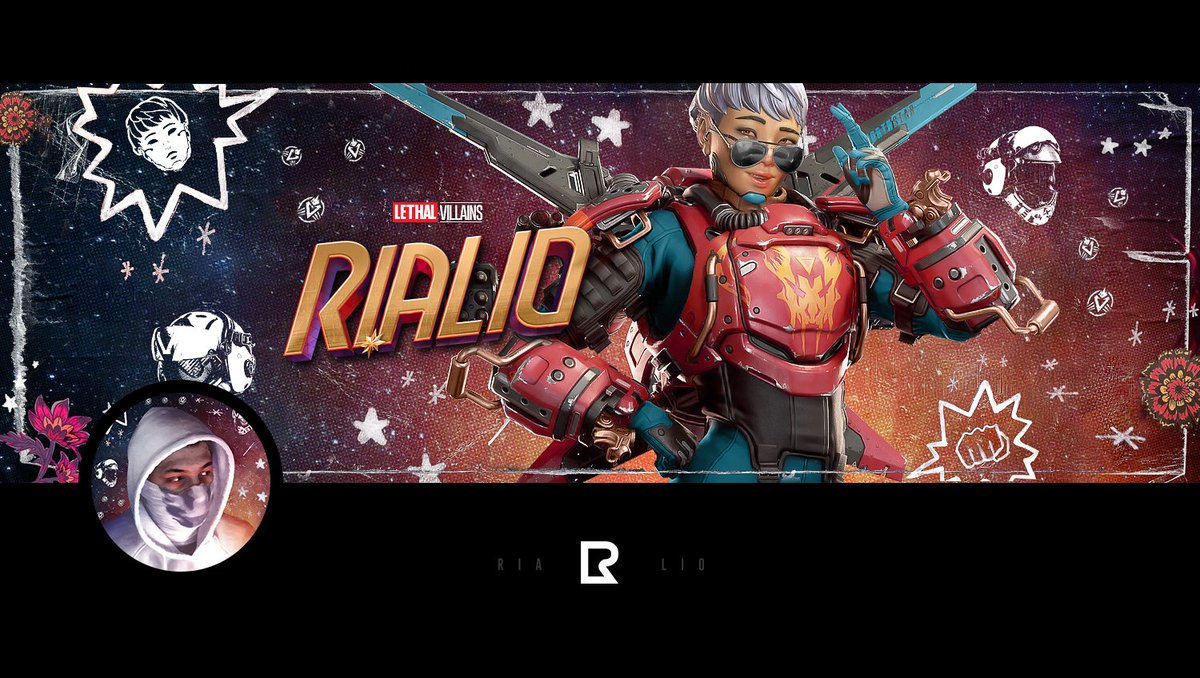 #MsMarvel themed valk revamp for myself 👀 If anyone wants like their own affordable custom banner, I'm available for hire ✉️. Please share if you like!