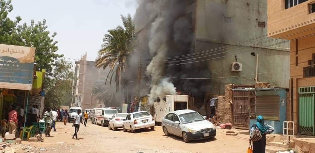 وكالة السودان للأنباء - سونا | إندلاع حريق بمستشفى المودة بالخرطوم #سونا # السودان
