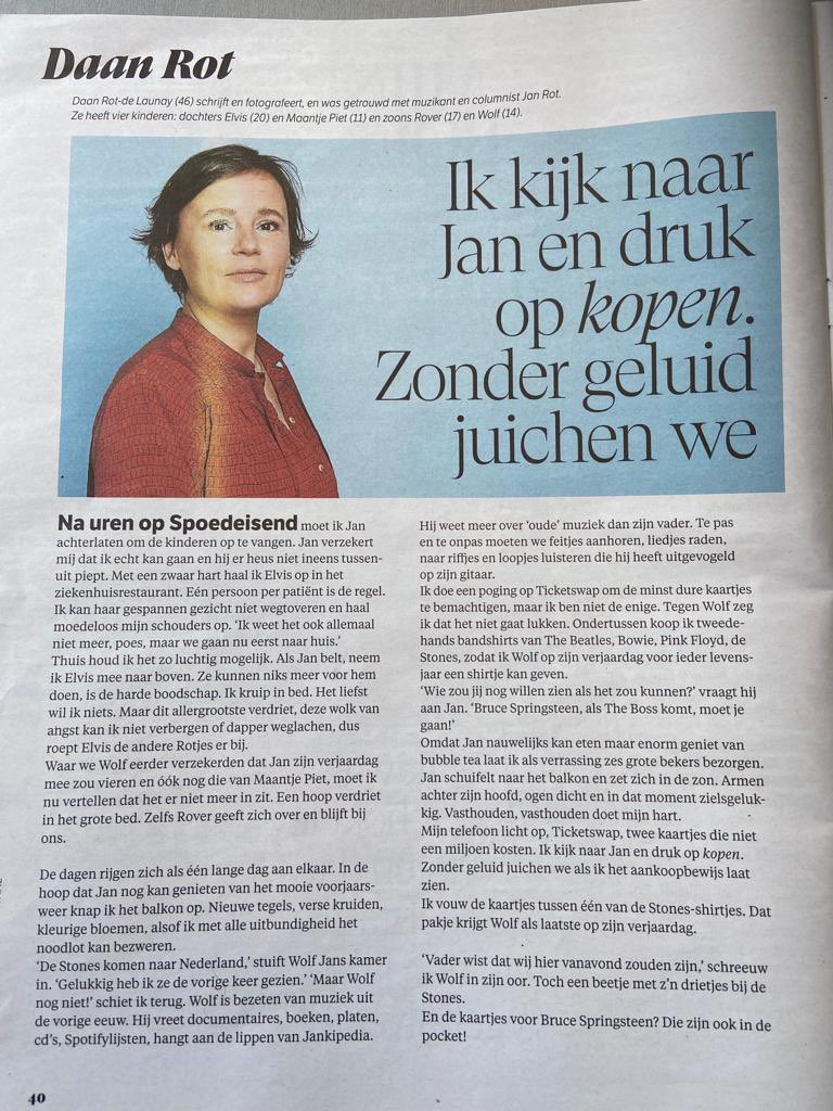 PoelmanJos's tweet photo. Leestip: Column van Daan Rot in het #AD van zat.18 juni 2022. #JanRot #DaanRot @maandagdaandag https://t.co/hEA3Yvl025