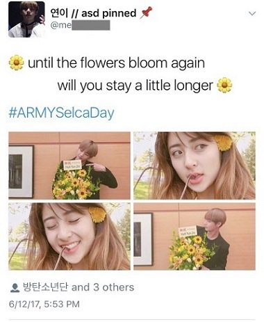 pannchoa's tweet photo. Knets look back at Le Sserafim's Huh Yunjin's past Twitter account as BTS fan
https://t.co/kWZRJz9qTD https://t.co/RZQCZYfyvX
