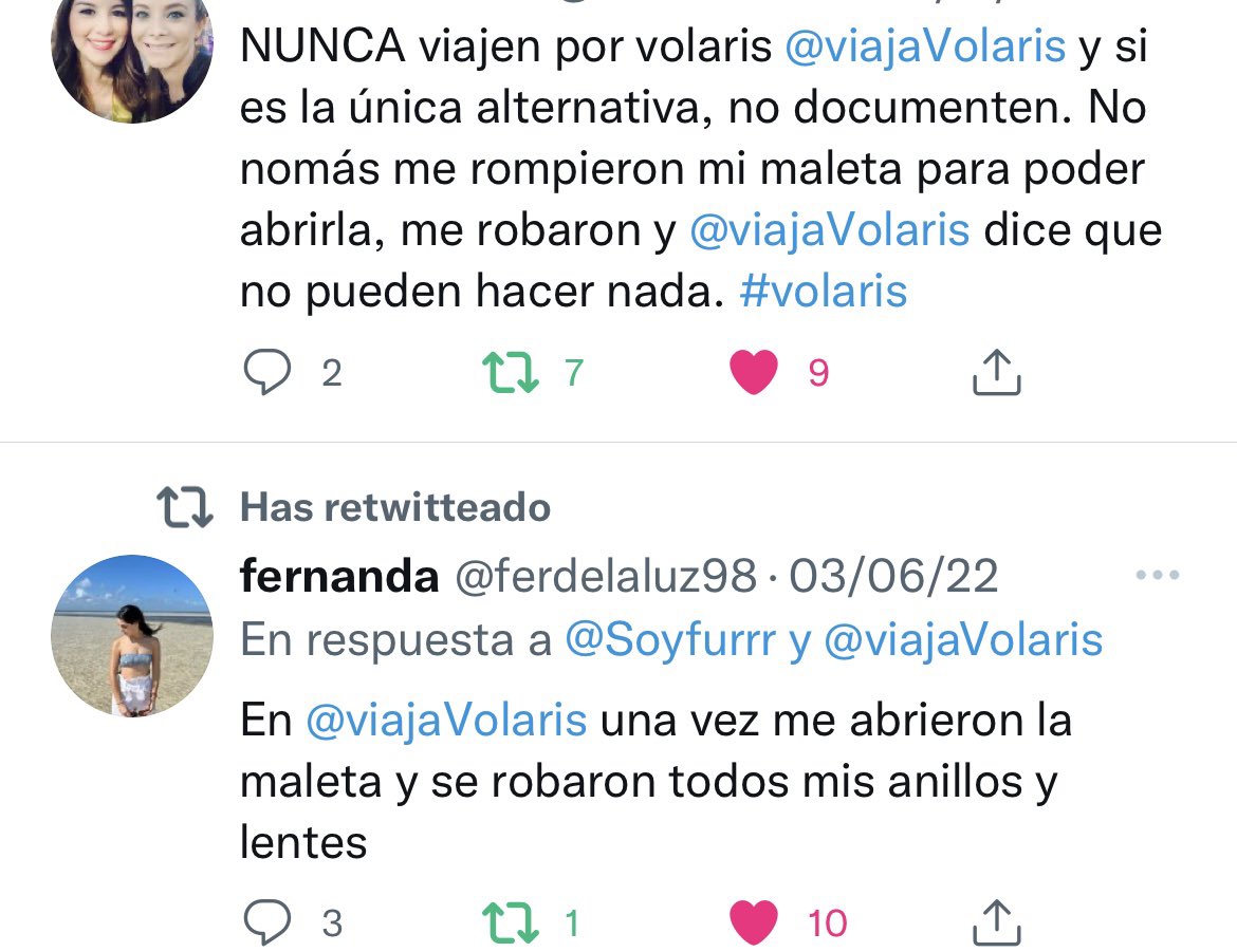 arilic_'s tweet photo. @viajaVolaris @flyvolaris exijo una respuesta, ya basta de tantos ROBOS‼️Seguido viajo en avión para visitar a mis papás, primera vez que viajo con ustds y m quitaron mi maleta de cabina con engaños para poder abrirla y robarme investigando ya es costumbre de ustds ROBAR https://t.co/yTpFJZRuJu
