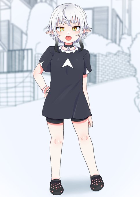 身近に、モノクロちゃんがいる世界線の解像度上げたい・・・、。 