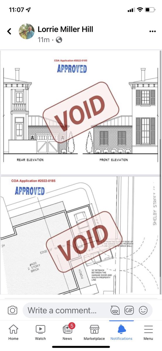 After finding out by chance last week that the City of Covington had approved a garage on Riverside Dr without noticing neighbors of the application or decision, and not requiring a public hearing on the issue, I’m happy to share the COA and zoning permit have now been revoked!