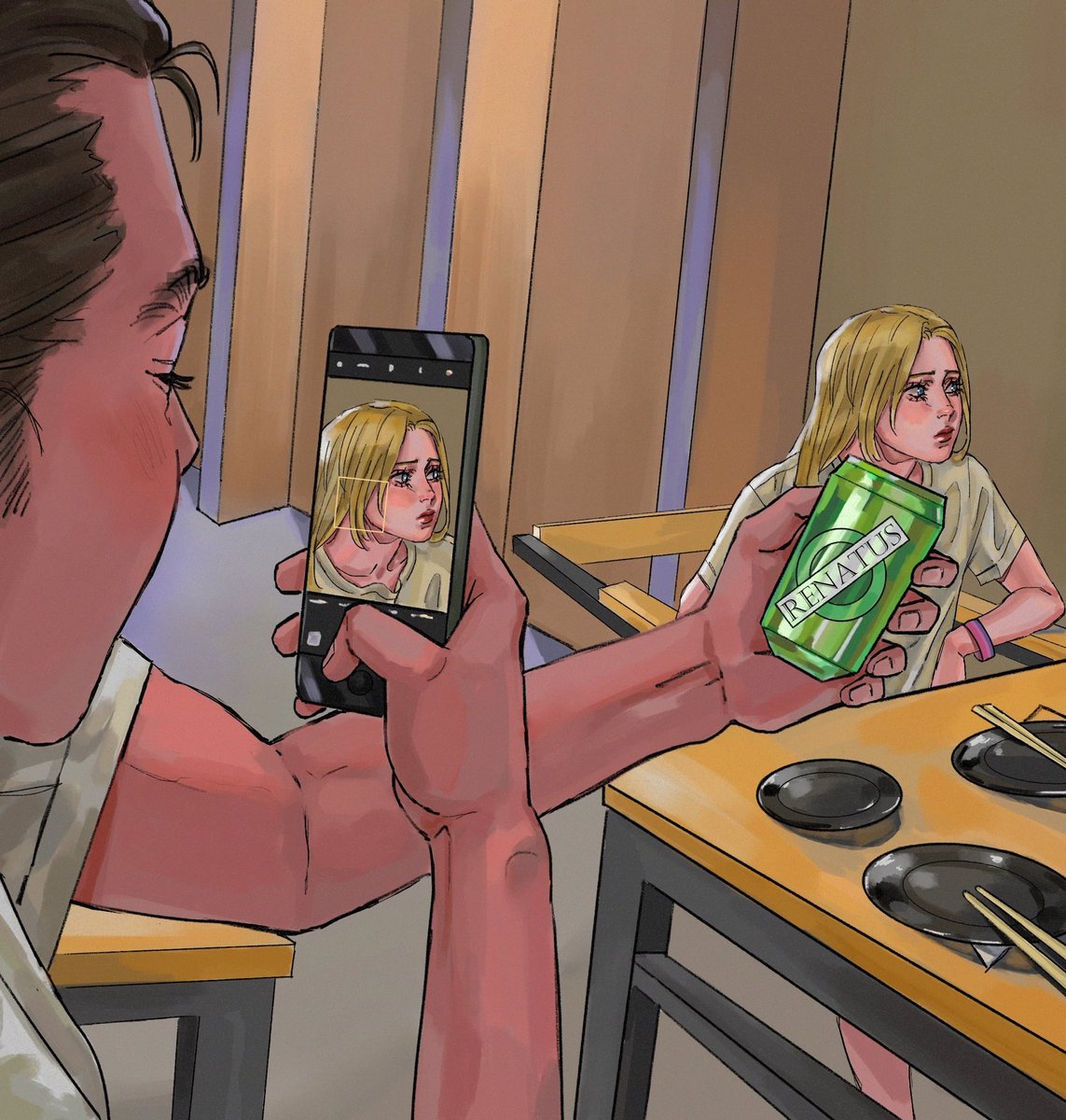 she doesn't suspect🤫
#erehisu #ErenJaeger #HistoriaReiss #エレヒス #進撃の巨人