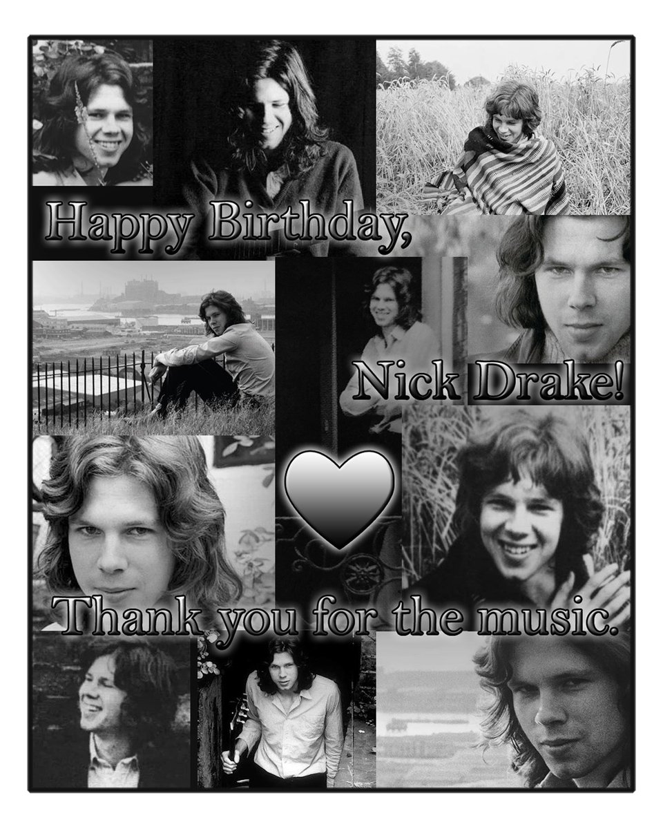 Happy birthday, Nick Drake! Thank you for the music. ❤️ You would have been 74 today.

#nickdrake #nickdrakemusic #folkmusic #folkmusician #musician #guitar #guitars #nickdrakegathering #music #happybirthday
