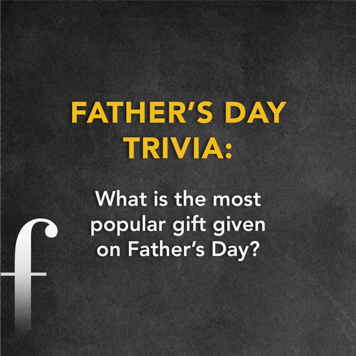 FazHomes's tweet photo. Happy Father's Day to all the dads out there!
#fathersday #trivia https://t.co/AriuuPmZBr