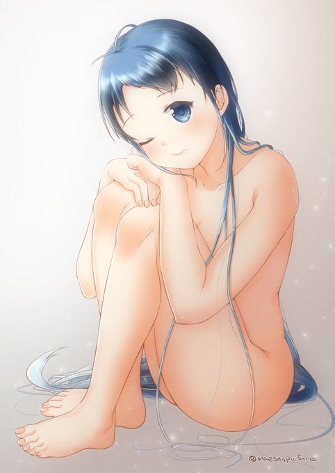 お座り五月雨ちゃん 