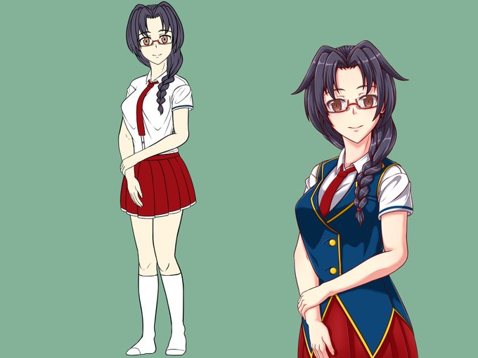 CGéã®æ¹ãé²ããããšæã£ãã®ã§2ãæåã®åæãã¶ã€ã³ãã髪åãå°ã倿ŽããŠæãçŽãã
æ®ãã®äºäººãããæ¬ç·šãæããšãªã£ãæã«ã¯è²ã
倿Žããã