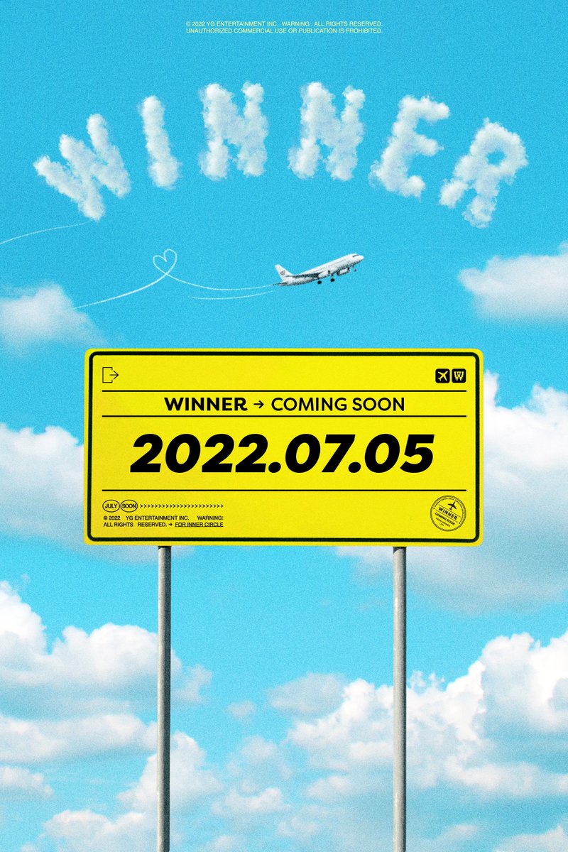 [☁️WINNER☁️] RELEASE POSTER

#WINNER #위너 #RELEASE #20220705 #YG