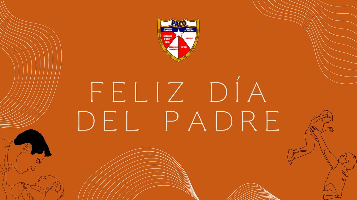 ¡Feliz Día del Padre desde PACO! ¡Honramos y celebramos a todos nuestros padres, pasados y presentes!

#diadelpadre #PACOparatodos #PACO4all