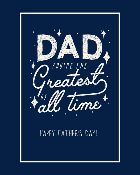 Where would we be without our supportive volley-dads? Happy Father's Day!