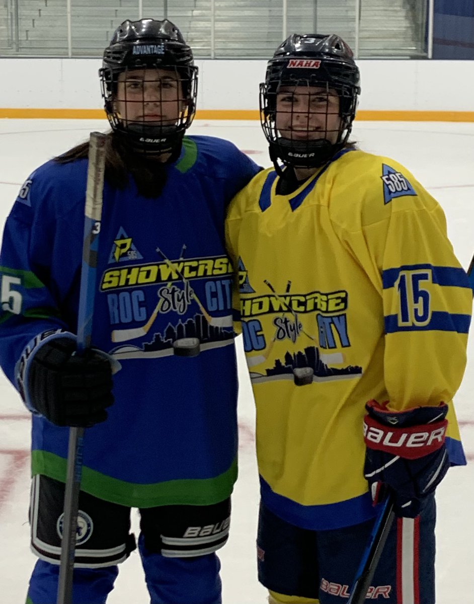 safeharbor3's tweet photo. Great watching the girls play against each other - can you tell who won? @PIProspects @RileyDevlin3 @DevlinAlanna @3girlswill https://t.co/KOH7023log