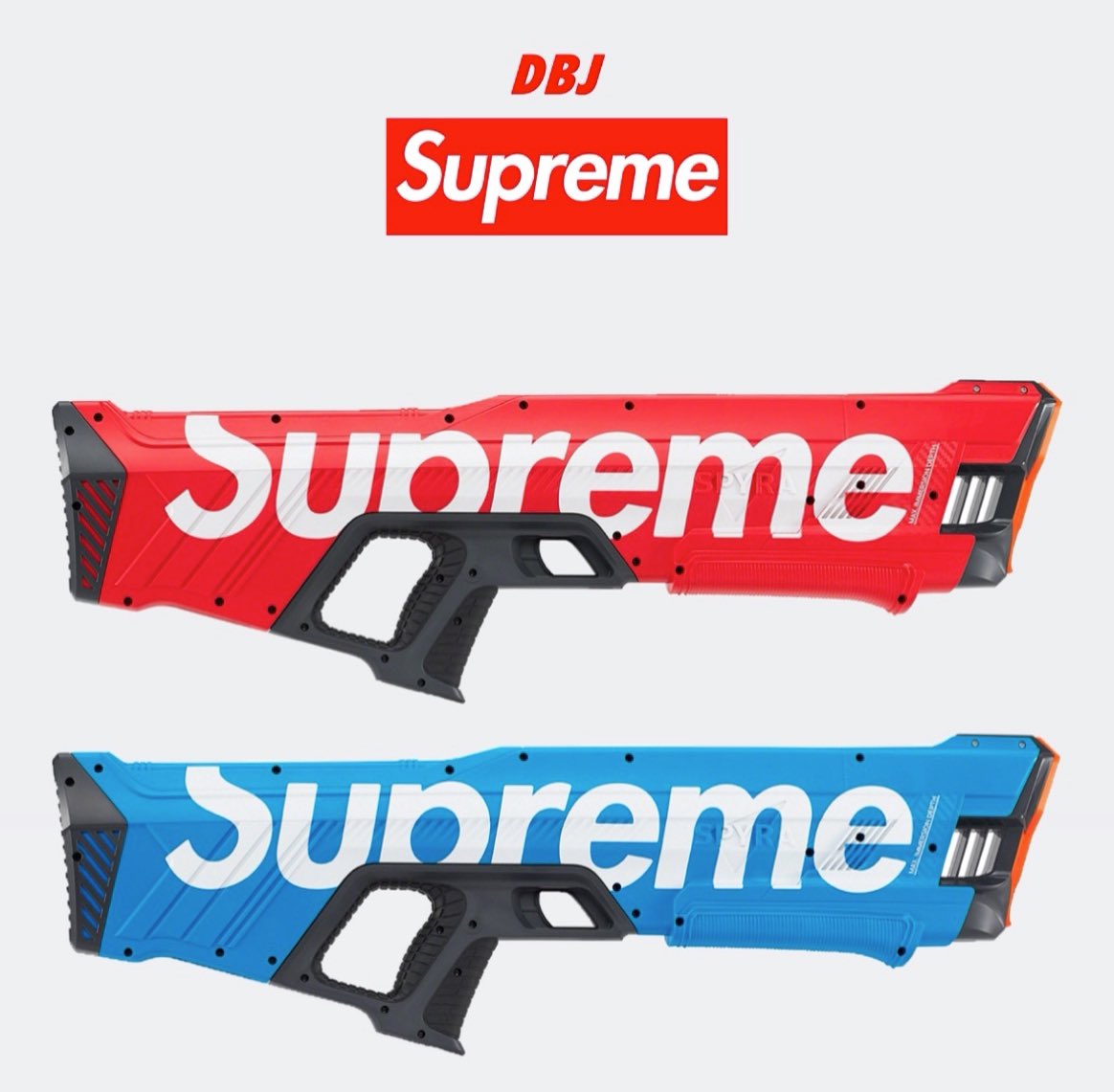 Supreme SpyraTwo Water Blaster Red