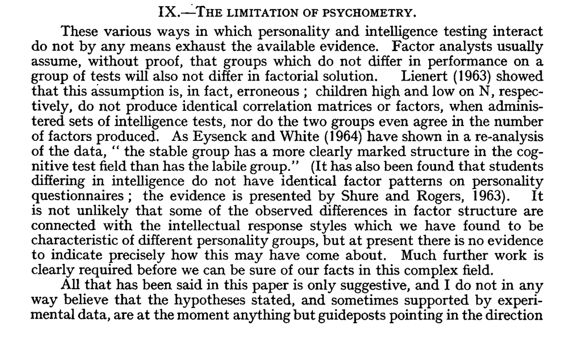 Hans Eysenck is surely hilarious. The ugly sister of science?

https://t.co/6Z3k5Fjiuz https://t.co/...