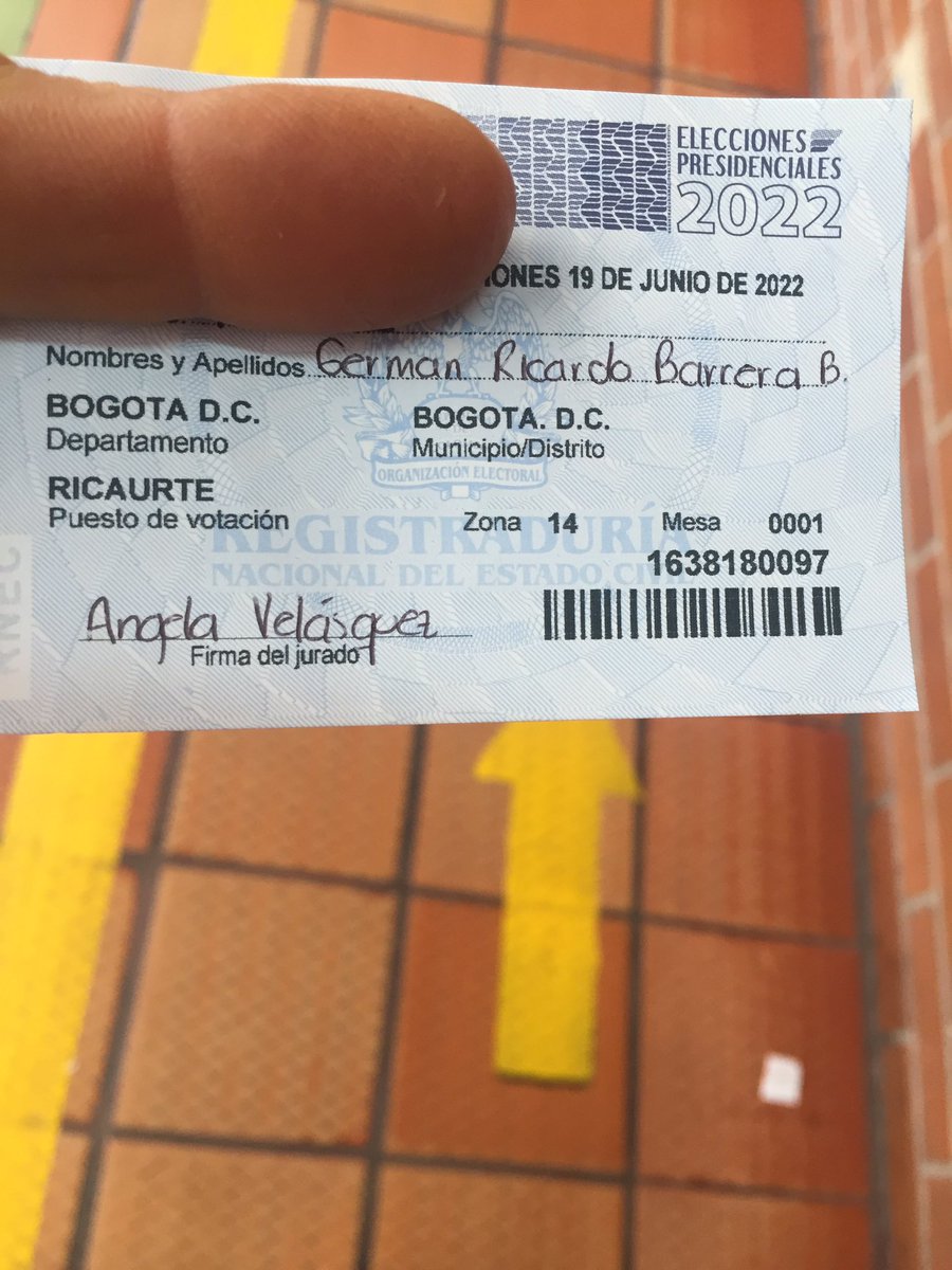 ricardopentiple's tweet image. El deber cumplido #RodolfoPresidente2022