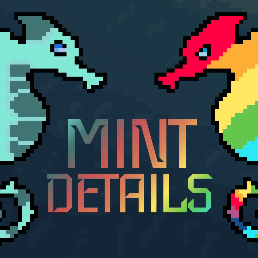 🔥 MINT DETAILS

WL Sale: 3:00pm UTC 20 JUN
Public Sale: 3:05pm UTC 20 JUN
Launchpad: <a href="/RealLaunchMyNFT/">RealLaunchMyNFT</a>
Mint Price: 0.05 SOL / 0.06 SOL
Mint Limits: 50 NFT / 999 NFT
