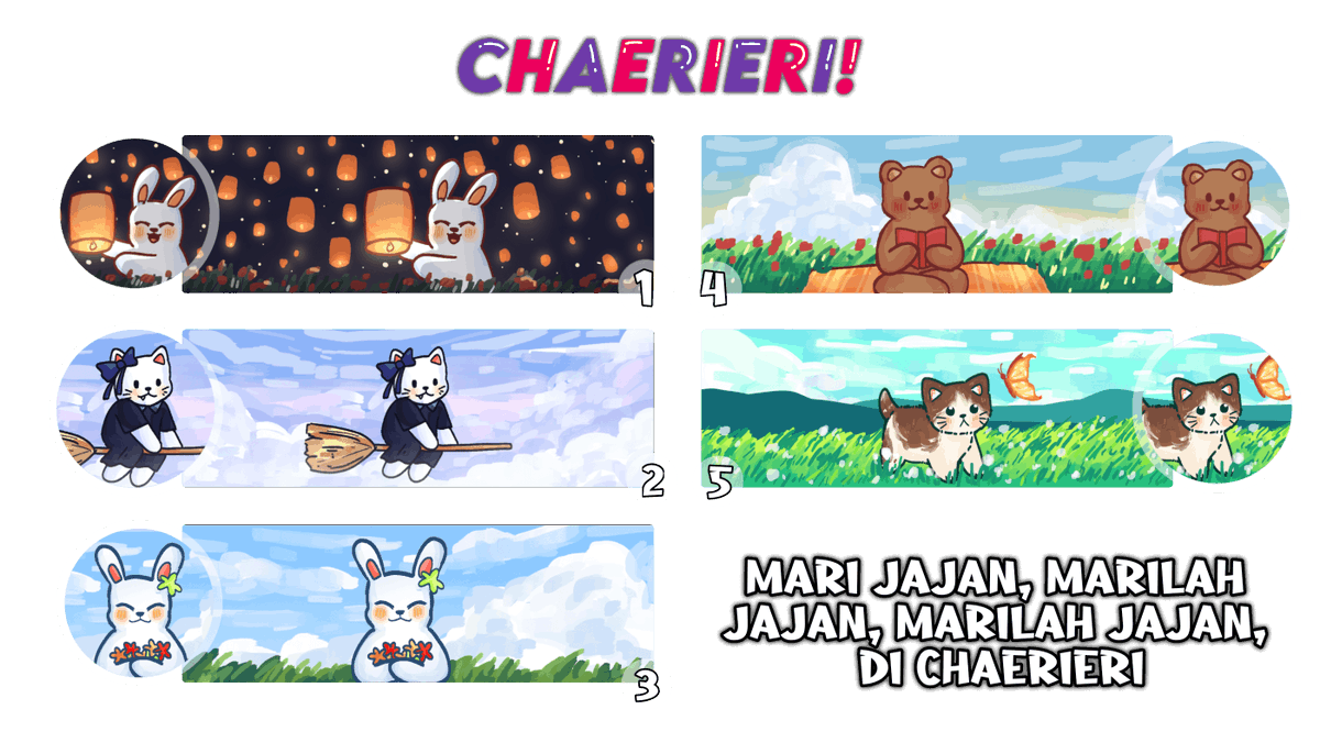 chaerieri's tweet photo. help rt? thanks!

haloo chae balik bawa layout handrawn ready stock for 15k/each! ava png + jpg ya <3 bisa all ewallet &amp; qris (+rate) 💥 dm aku mau yang mana jam 19.20, no max take layout hehe🌷💐 

met jajan 🛒☀️
#zonauang #zonaba https://t.co/JlfN9mwC99
