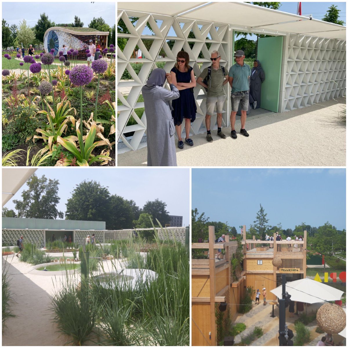 En wederom onder de indruk van de gevarieerdheid, inzendingen en bloemenpracht op de Floriade! En wat een mooie gastvrijheid, verhalen en indrukken in de paviljoens. @FloriadeExpo