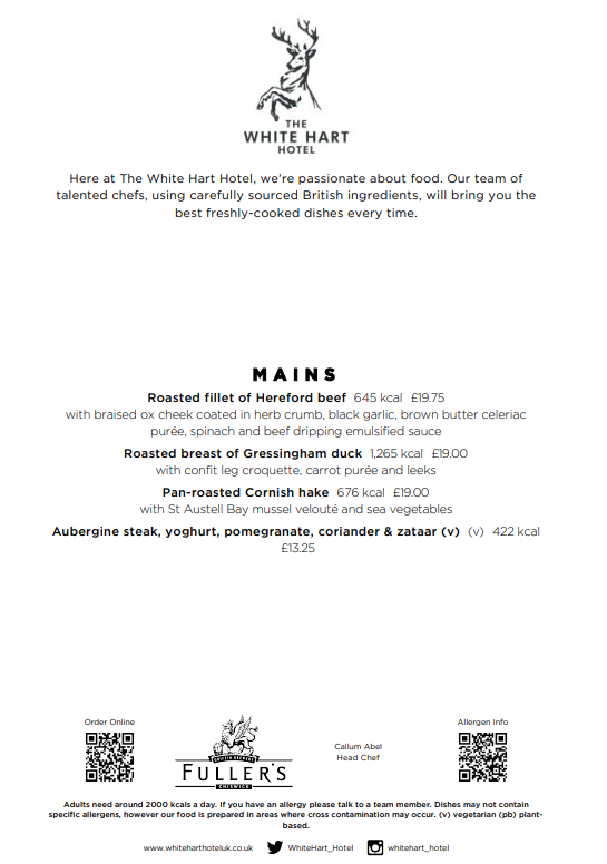 WhiteHart_Hotel's tweet photo. Happy father's day from the White Hart Hotel team!!
The kitchen team has been working hard preparing today's specials. Only for today, every dad will receive a free pint with their main course.
We are looking forward to seeing you today!
😁🥃🦸‍♂️ https://t.co/LD0qHtxD2G