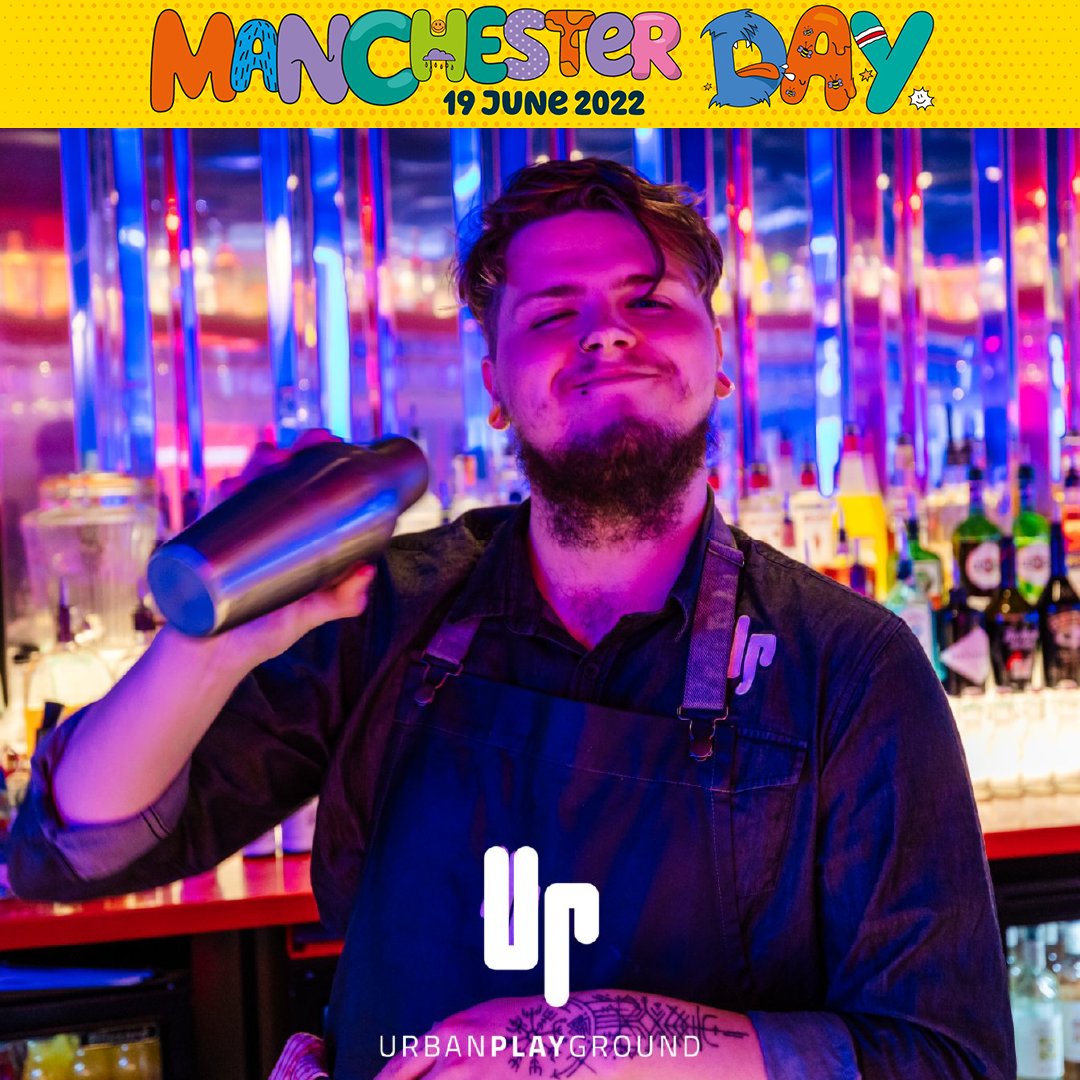UrbanPlayUK's tweet photo. Well done to all who are attending #ManchesterDay today, you make this city iconic! ๐คฉ
Come and rest your feet at our bar and weโll shake you a cocktail or 2! ๐ฅ
Book now ๐ https://t.co/ovXqWqFKZL
#ManchesterEvents #ThingsToDoManchester #UrbanPlayground https://t.co/hQ80HR5xo4
