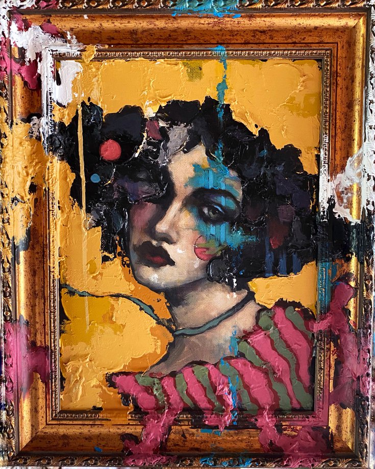 Flawless Version by Katyusha #painting #mixedmedia #art artfinder.com/product/flawle… <a href="/artfinder/">Artfinder</a>