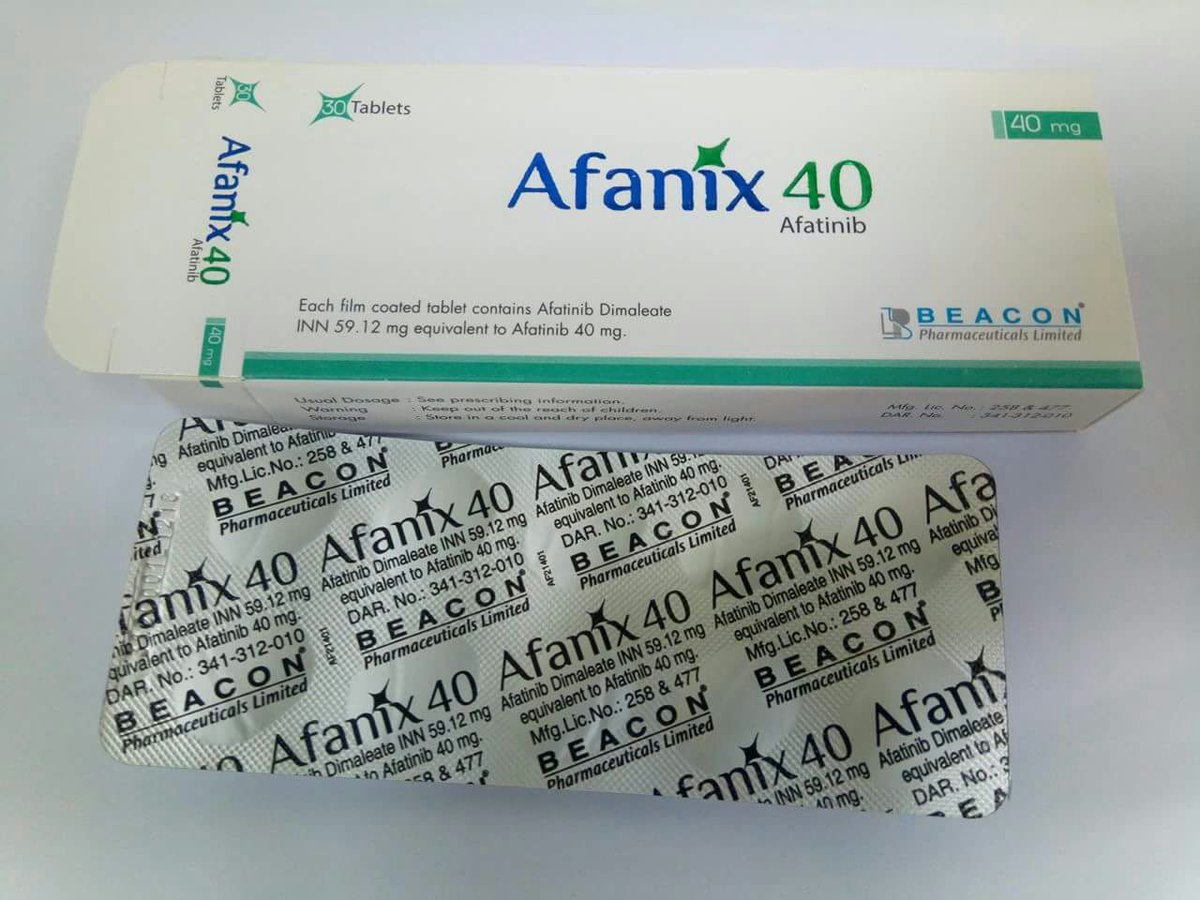 buy #Afatinib40mg is an anti-cancer medication. It works by binding and inhibiting the enzyme receptors that are responsible for the growth of cancer cell #Afanix #Cancer #lungcancer #medicine #oncology #cancerdrugs #anticancerdrugs.Whatsapp: +8801929123476