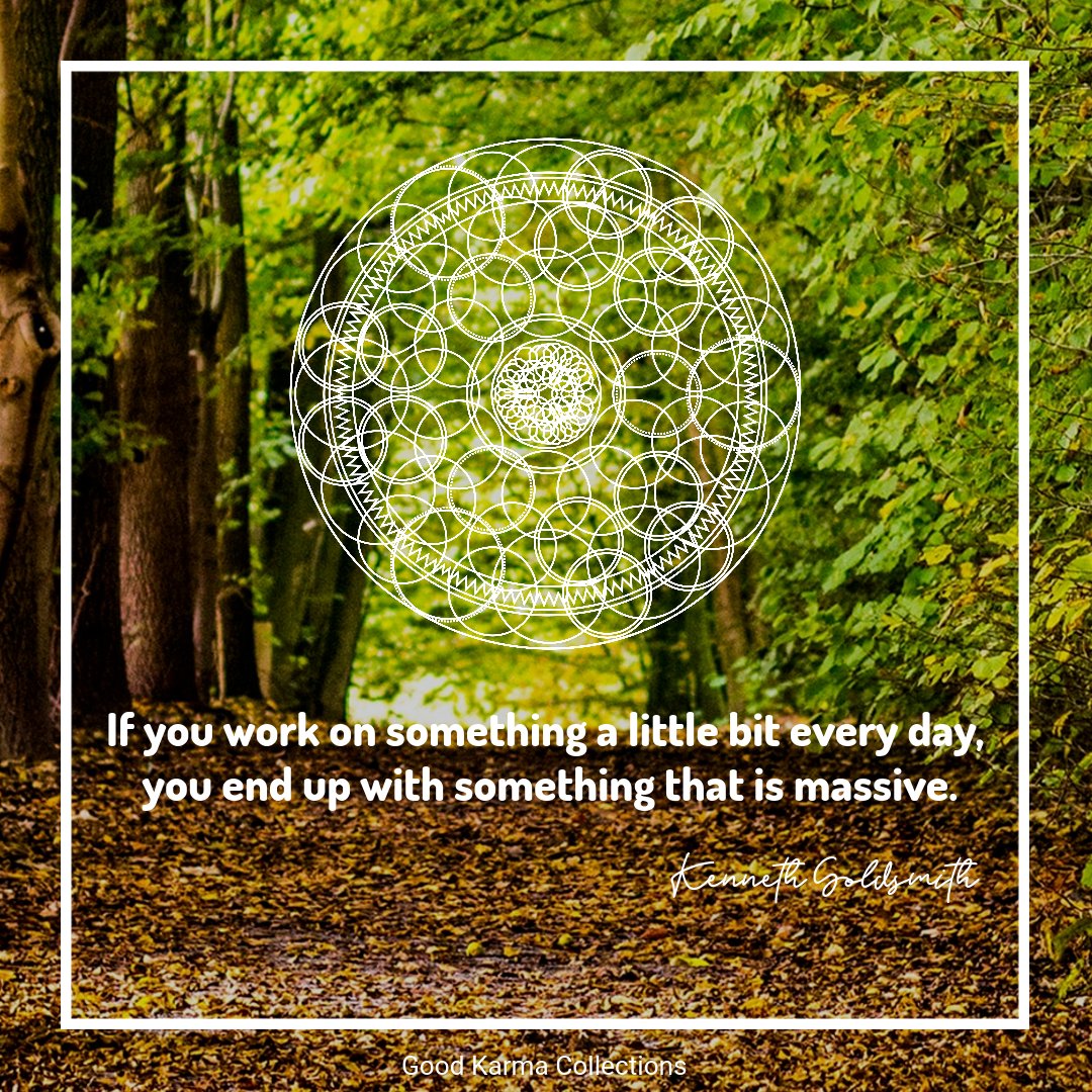 brand_karma's tweet photo. “If you work on something a little bit every day, you end up with something that is massive.” – Kenneth Goldsmith
⁠
#quoteoftheday #quotes #quote #motivation #inspiration #life  #instagood #happiness #believe #loveyourself #lifequotes #thoughts #mindset #goals #positivity https://t.co/Iq6GFICC4p