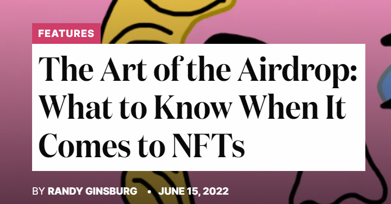 A great feature for any #NFT newbies (like us 🙂) #SoMuchToLearn ! Thanks <a href="/GinsburgRandy/">Randy Ginsburg</a>  ow.ly/yHGE50Jz1tS
#NFTproject #NFTart #NewNFT #NFTUtility