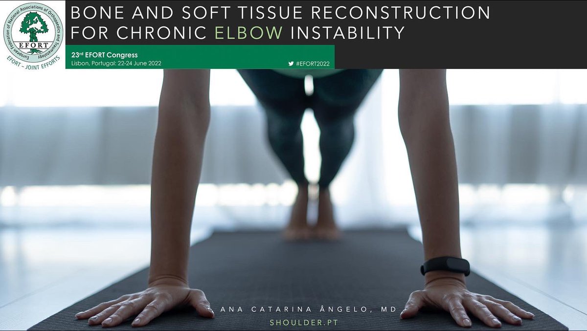 angelo_catarina's tweet photo. Thank you @drrogervanriet for this fantastic invitation! Excited to talk about #elbowinstability and moderate this @EFORTnet symposium alongside my kick-ass mentor and dear friend🤍 let’s go💪
#efort22
@shoulderptuga
@claracamposazevedo
@CarlosMaiaDias1
@CUF_academicC https://t.co/mxkisL83AT