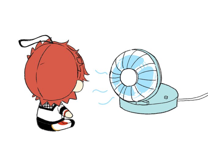 「男の子 扇風機」のTwitter画像/イラスト(新着)