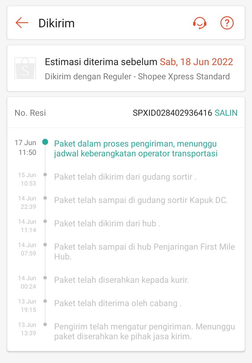 darwwan's tweet photo. @ShopeeID Pesanan sy dri tgl 17 sdh di makassar tapi sampai sekarang barangnya belum diantar2. Mau ambil sendiri katanya tdk bisa, padahal brngnya mau dipakai besok.. https://t.co/JOdezyaIDj