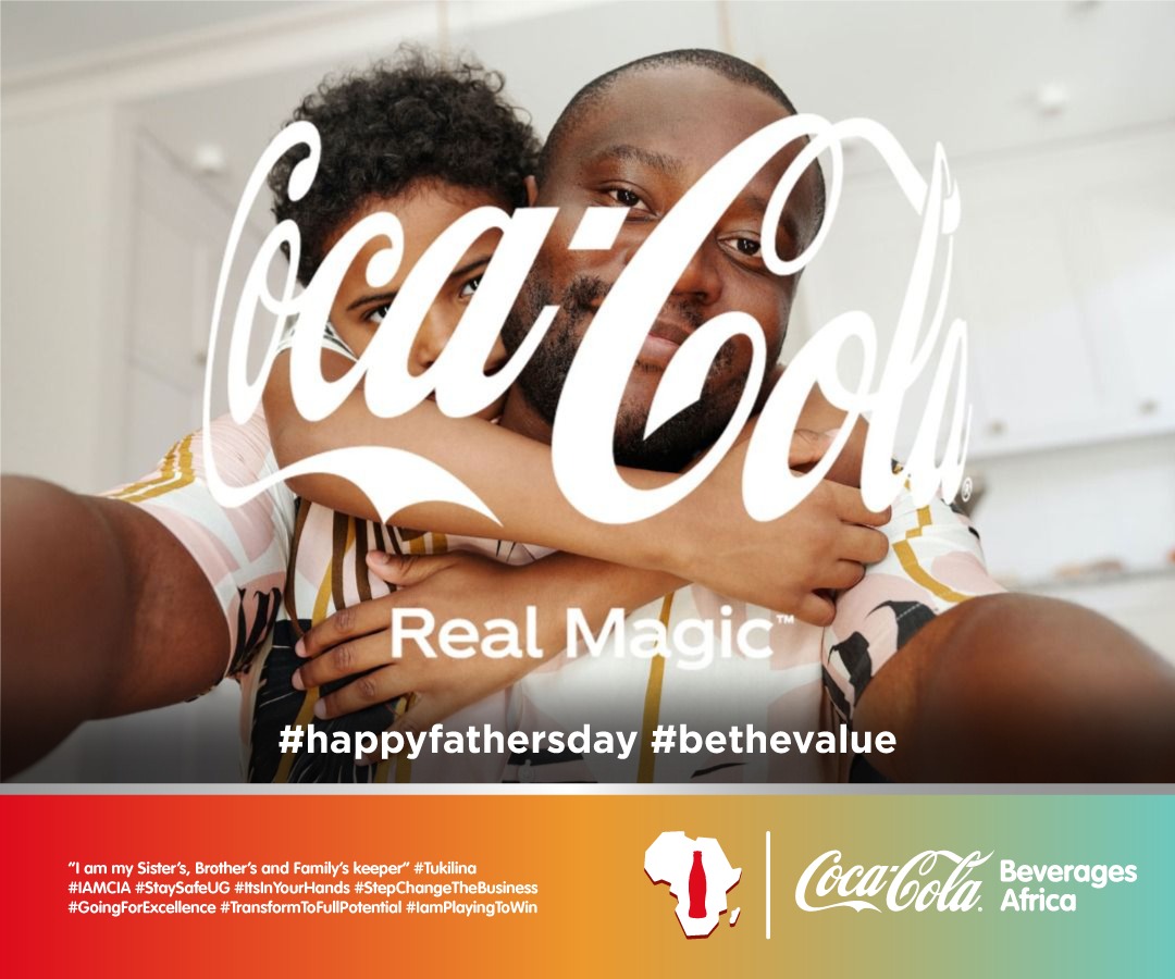 CocaColaBevUg's tweet image. Today we celebrate all fathers and father figures

Happy #FathersDay2022 #BeTheValue