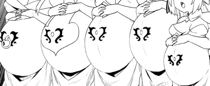 今回は珍しくロリ巨乳ボテ腹も描いてる 