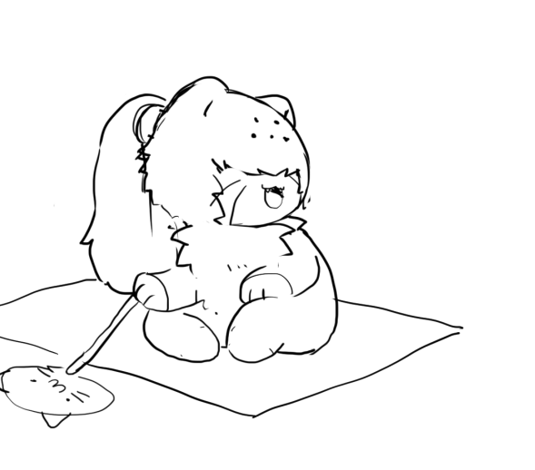 元気が出ない時は仕方ない、無理せず休んでね・・・ 