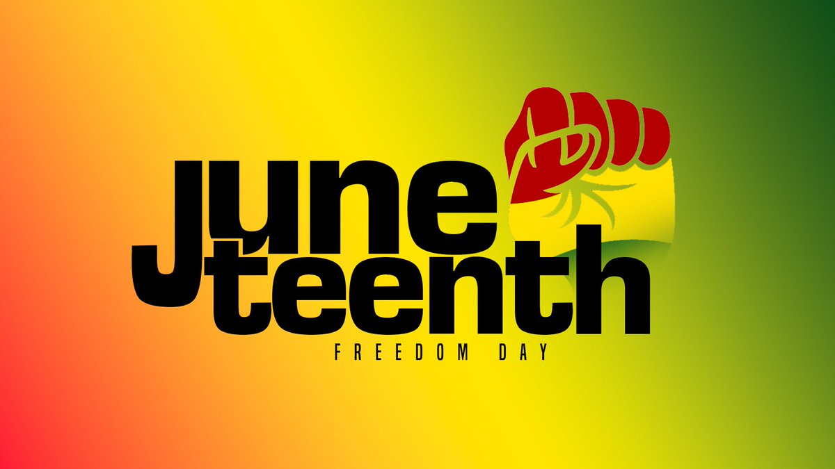 Today is a day of celebration, reflection and education. #Juneteenth