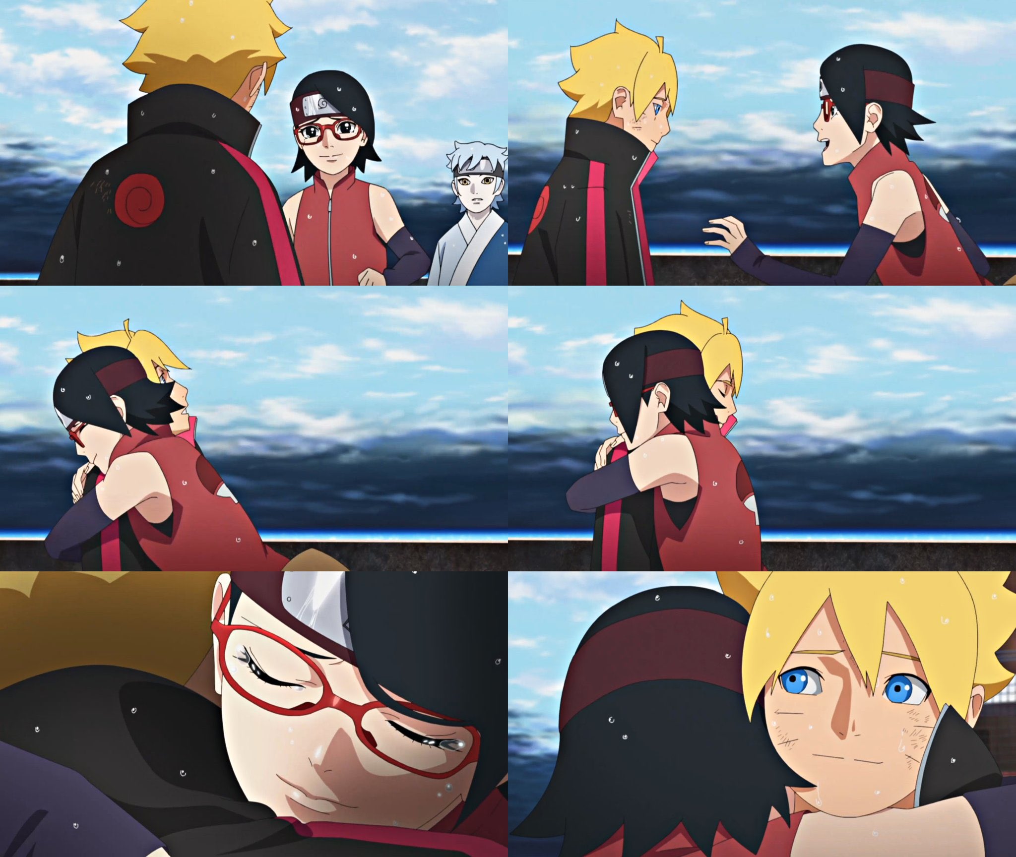 Rokudaime⚡️🔙 on X: O filho do Kakashi não dorme no ponto, Sarada Respeita  #BORUTO #Boruto222  / X