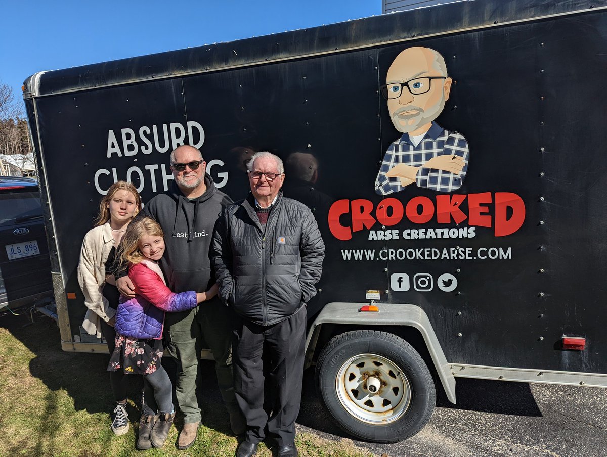 CrookedArseNL's tweet photo. I hate to break the news to all the other dads out there, but mine is the best.
Happy Father's Day ya bunch of crooked arses!
#newfoundland #shoplocalnl #buylocalnl https://t.co/qtgT2PI61P