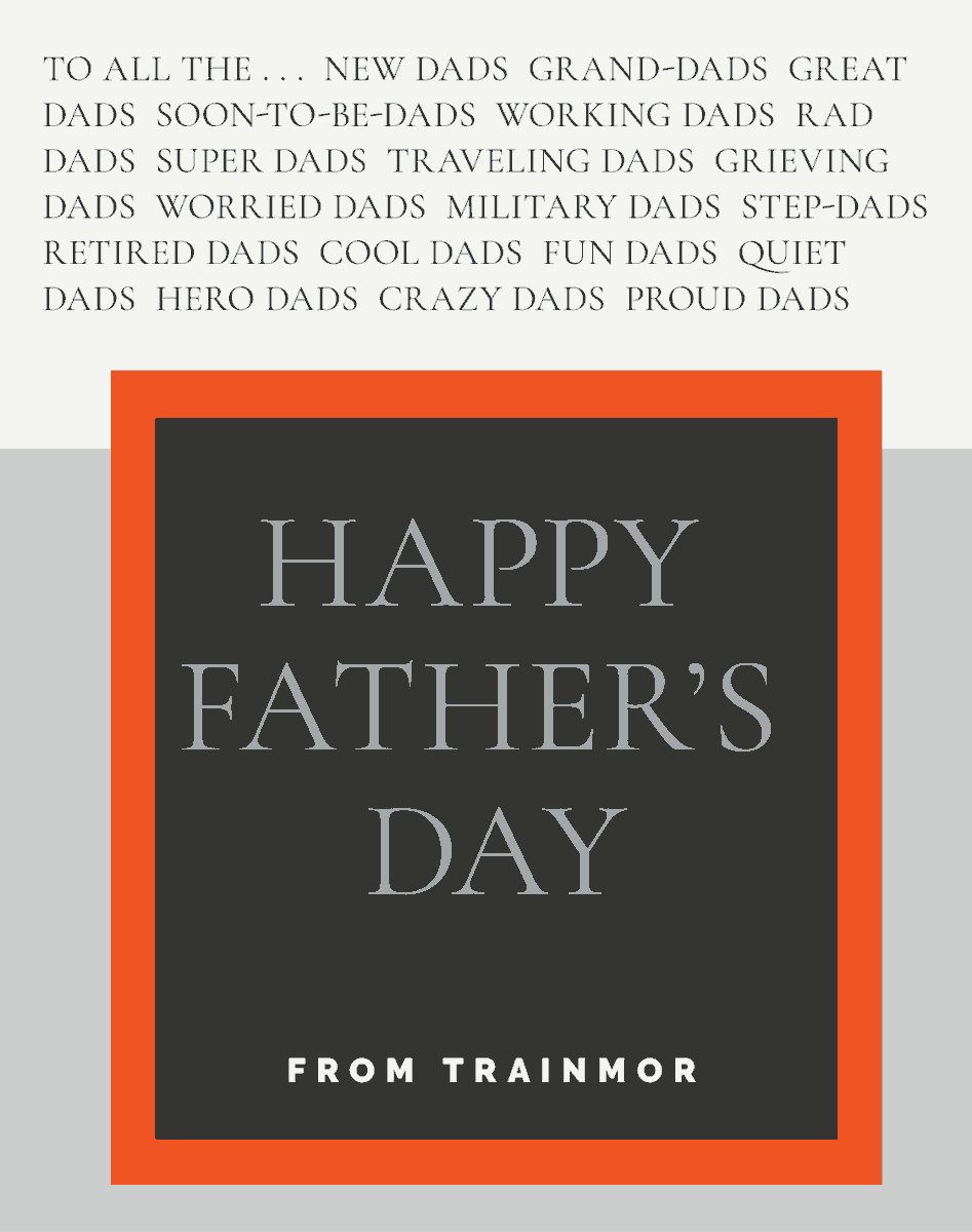 trainmor's tweet photo. Happy Father's Day from TrainMOR! https://t.co/vrfaiyLh5S