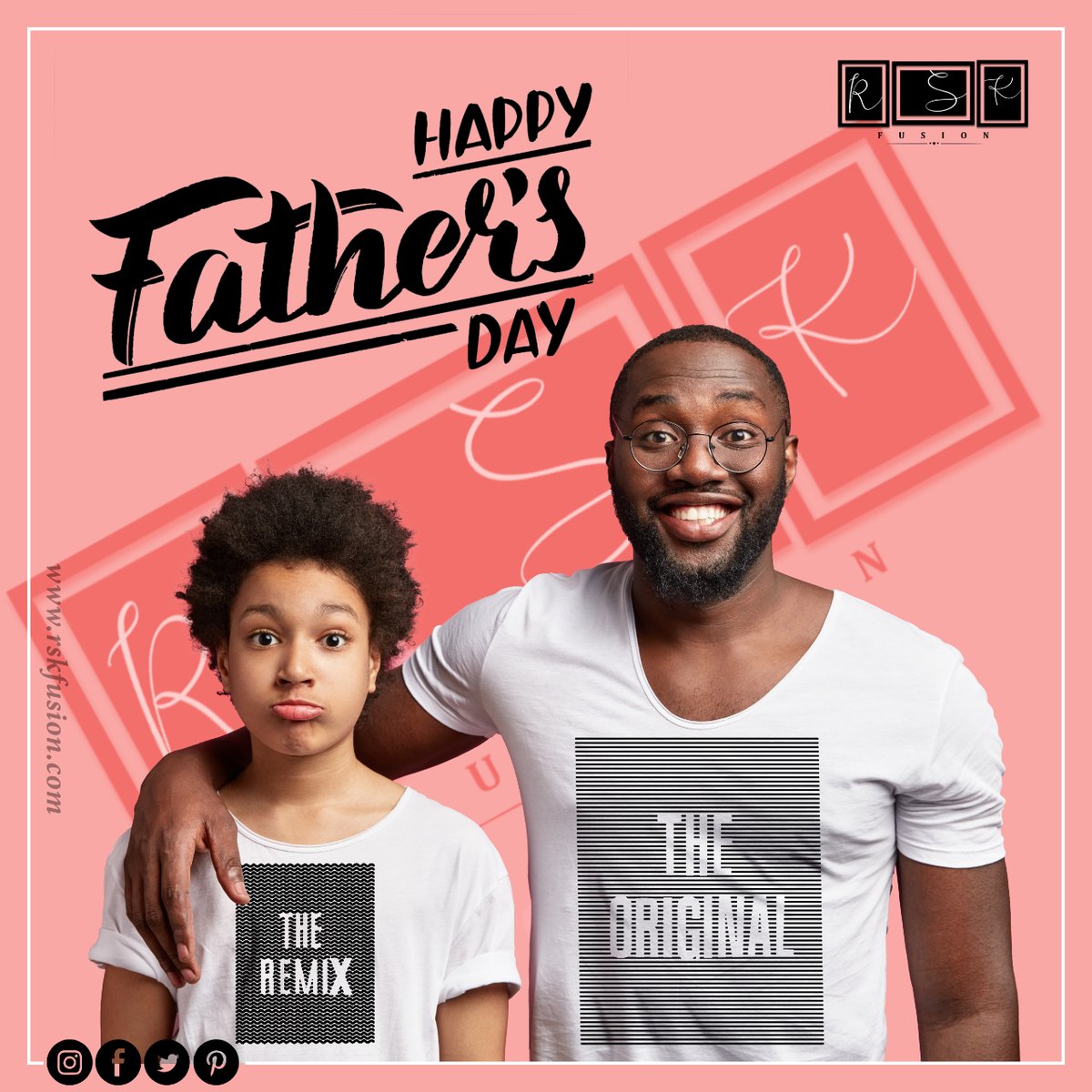 A father doesn’t tell you that he loves you. He shows you.

Happy Father's Day 

#rskfusion #fatherday #fathersdaytshirts #happyfathersday #customtees #customtshirt #trending #dad #fashion #trendyteeze #customizedtshirts #streetstyle #tshirtprinting #printables #tshirtstore